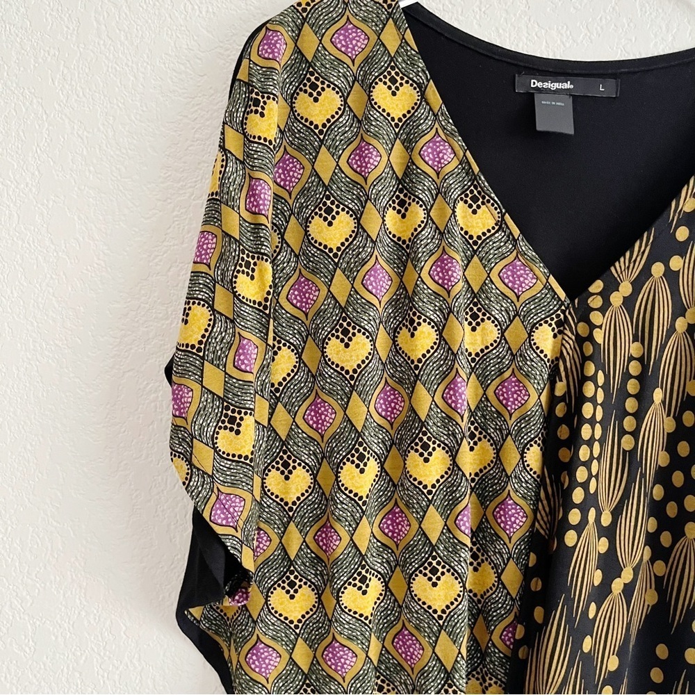 DESIGUAL Dolman Sleeve Blouse - Picture 6 of 13